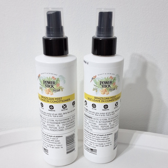Power Stick For Her Brazilian Mist Leave In Conditioner, 5 FL OZ, Bundle of Two - Picture 2 of 2